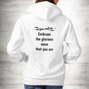 Camiseta Perfeitamente Imperfeito - Abrace a Bagunça Glorio