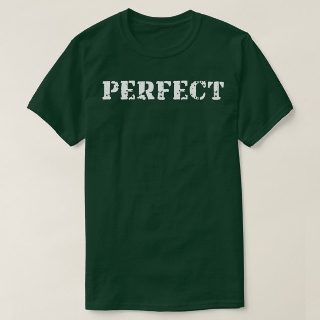 Camiseta Perfeito 9 (Frente do Design)