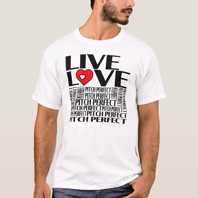 CAMISETA PERFEITO DE AMOR VIVO (Frente)