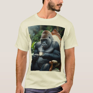 Camiseta Perfeito de Gorilla novo