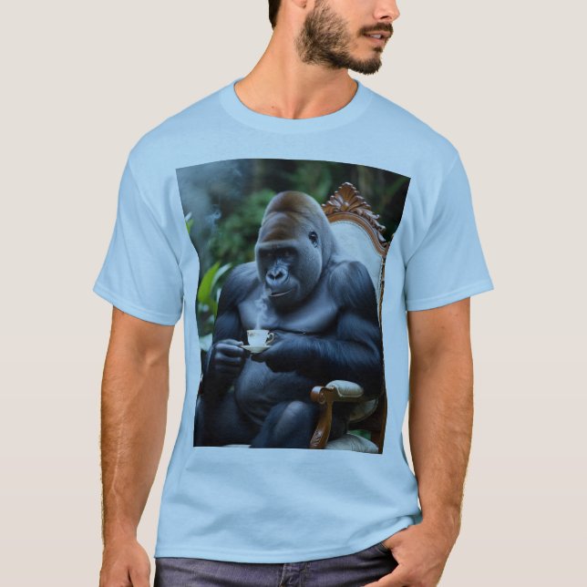 Camiseta Perfeito de Gorilla novo (Frente)