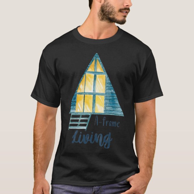 Camiseta Perfeito de vida de quadro-A para amantes de quadr (Frente)
