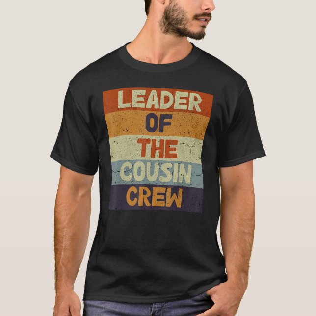 Camiseta Perfeito Do Líder Familiar Da Tripulação Prima (Frente)