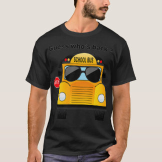 Camiseta Perfeito Engraçado Presente Ideia de Ônibus de Esc