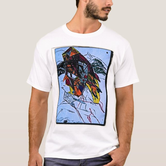 Camiseta perfil asteca (Frente)