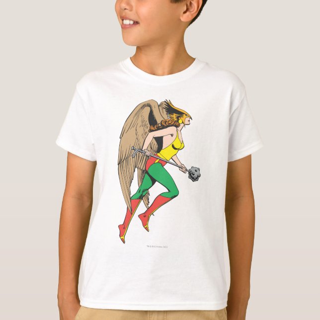 Camiseta Perfil da HawkWomen (Frente)