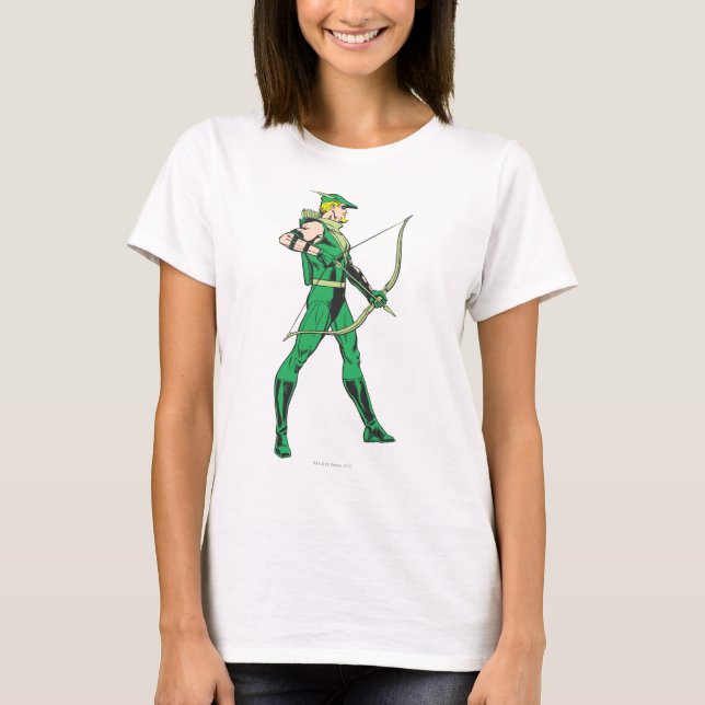 Camiseta Perfil de Seta Verde (Frente)