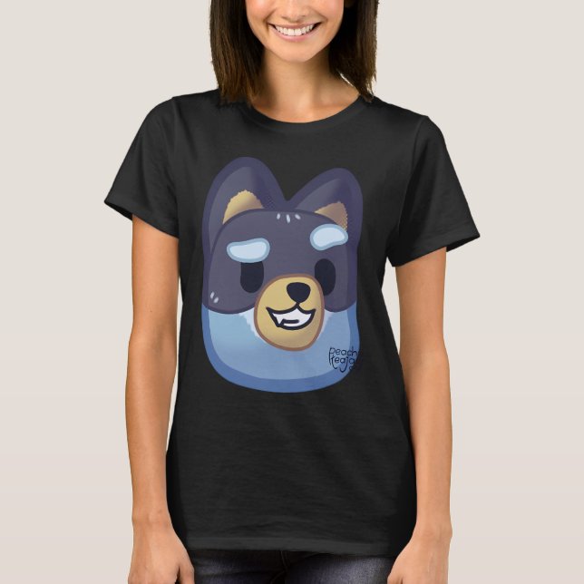 Camiseta Perfil do Bandit Heeler (Frente)