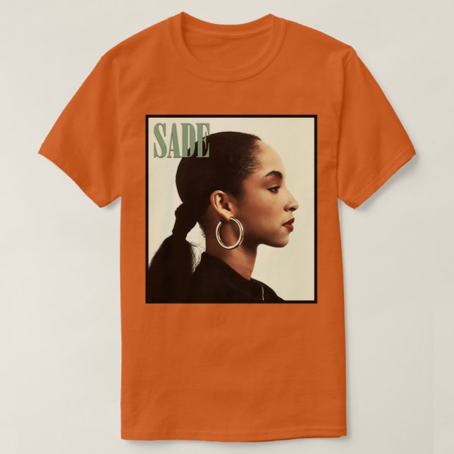 Camiseta Perfil Lateral Sade Longo (Frente do Design)