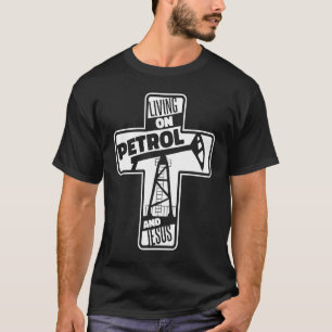 Camiseta Perfuração de óleo de fracker de perfuração de cam