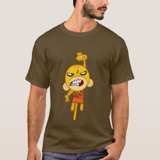 Camiseta Perfurador budista (parte dianteira e parte