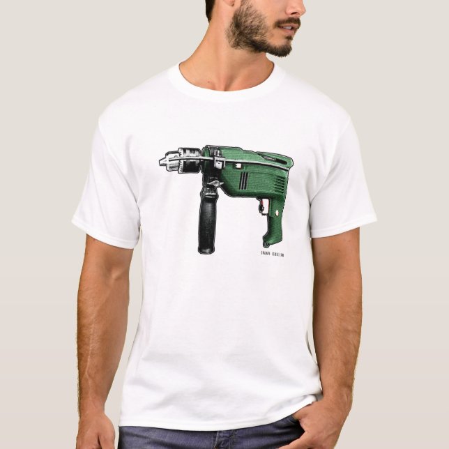 Camiseta perfurador de série (Frente)