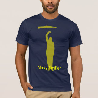Camiseta Perfurador T do marinho