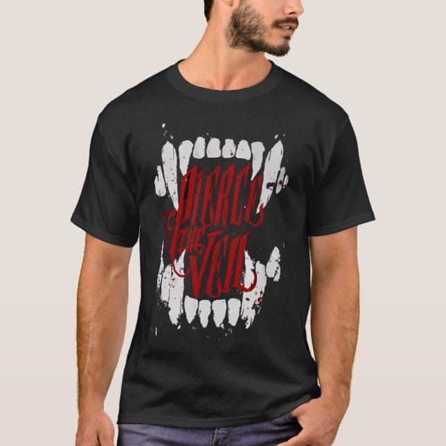 Camiseta Perfure A Cortina Vermelho (Frente)