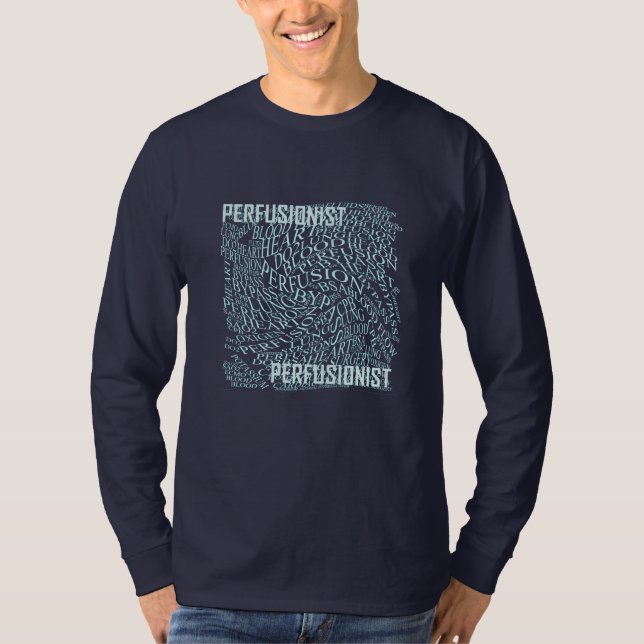 Camiseta Perfusão Em Palavras (Frente)