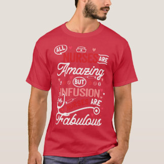Camiseta Perfusão Enfermeira