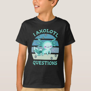 Camiseta Perguntas axolotais