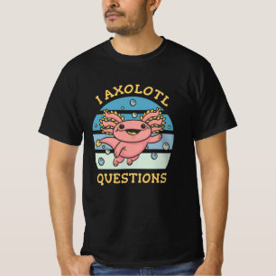 Camiseta Perguntas axolotais