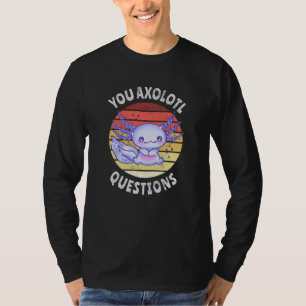Camiseta Perguntas axolotl