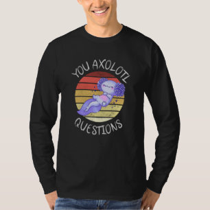 Camiseta Perguntas axolotl