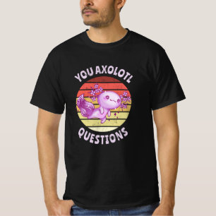 Camiseta Perguntas axolotl