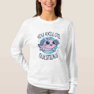 Camiseta Perguntas axolotl