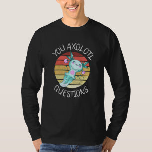 Camiseta Perguntas axolotl