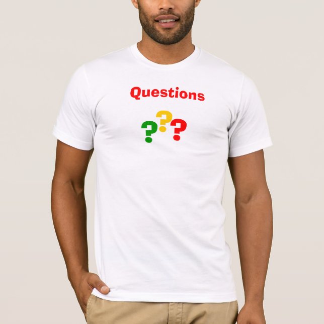 Camiseta Perguntas e Respostas (Frente)