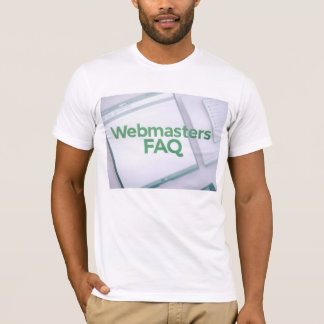 Camiseta Perguntas frequentes dos WebMasters