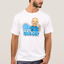 Camiseta Pergunte à cara da piscina