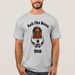 Camiseta Pergunte ao Chefe Engraçado Tortoise Resfriando