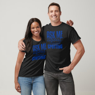 Camiseta Pergunte-Me Sobre A Busca De Aeronaves