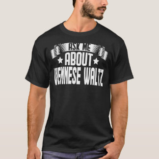 Camiseta Pergunte-Me Sobre A Dança De Salão De Waltz Vienen