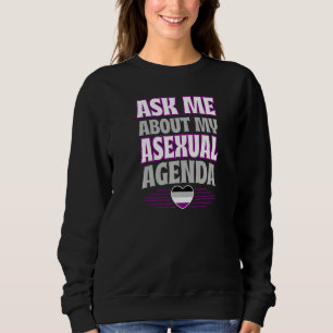 Camiseta Pergunte-Me Sobre A Minha Agenda Asexual, Aes Do O