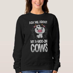 Camiseta Pergunte-me sobre a minha mãe, vaca, canja, para u