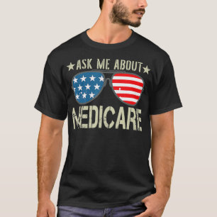 Camiseta Pergunte-Me Sobre A Revolta Do Seguro De Saúde Da