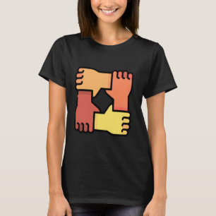 Camiseta Pergunte-Me Sobre Coesão - Ame A Unidade De Paz Re