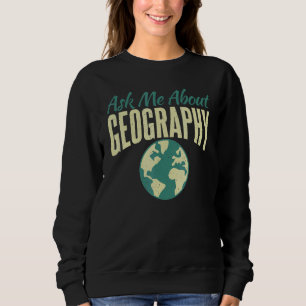 Camiseta Pergunte-Me Sobre Geógrafo Do Professor De Geograf