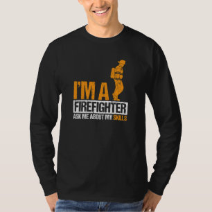 Camiseta Pergunte-Me Sobre Habilidades De Combate A Fogo Bo