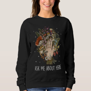 Camiseta Pergunte-Me Sobre Herbs Natural Medicine Herbalist