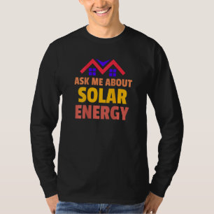 Camiseta Pergunte-me sobre Instaladores de Instalação de En