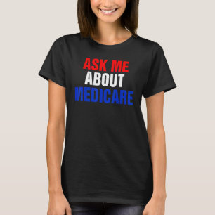 Camiseta pergunte-me sobre medicamentos