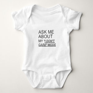 Camiseta Pergunte-me sobre meu modo de não me importar