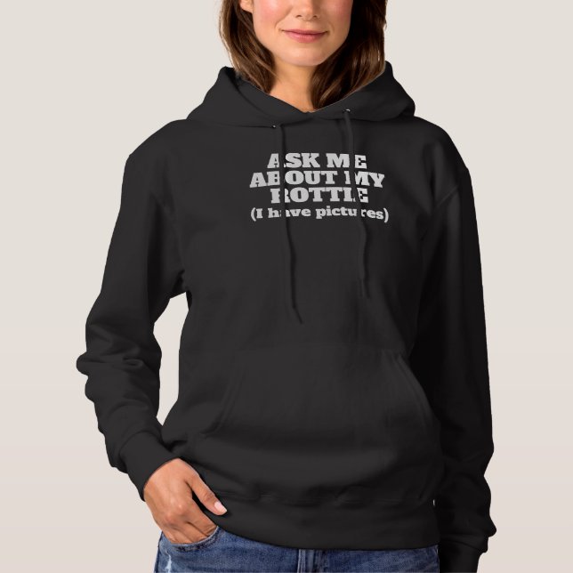 Camiseta Pergunte-Me Sobre Meu Rottweiler 31 (Frente)