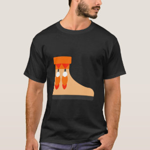 Camiseta Pergunte-me Sobre Meus Moccasins Sapato de Mocassi