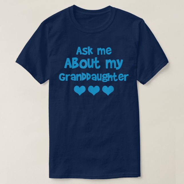Camiseta Pergunte-Me Sobre Minha Avó  (Frente do Design)