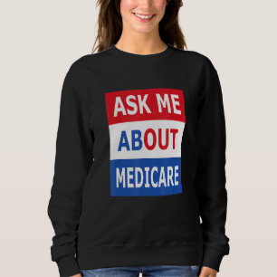 Camiseta Pergunte-Me Sobre O Agente De Seguro Medicare