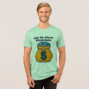 Camiseta Pergunte-me sobre o Bloqueio: Bold Tech Design