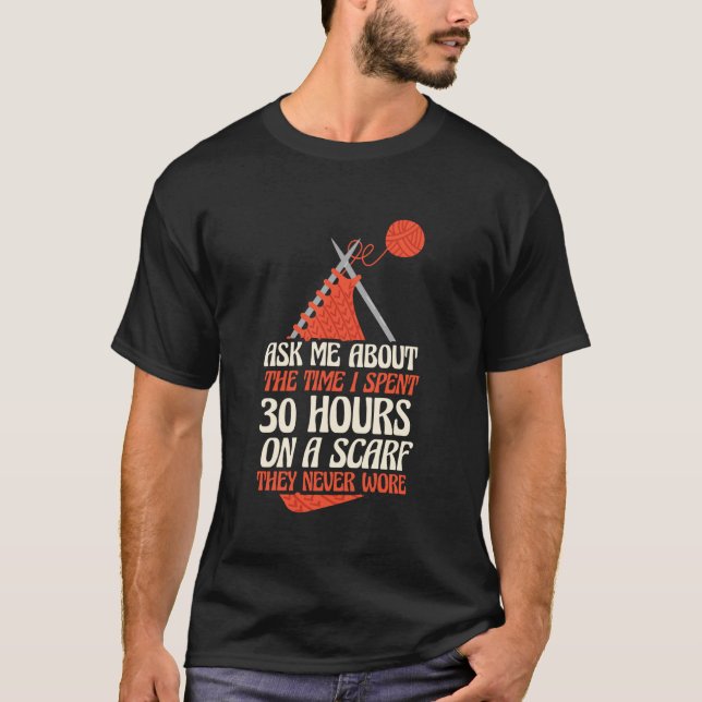 Camiseta Pergunte-me Sobre o Cachecol Que Eles Nunca Usaram (Frente)