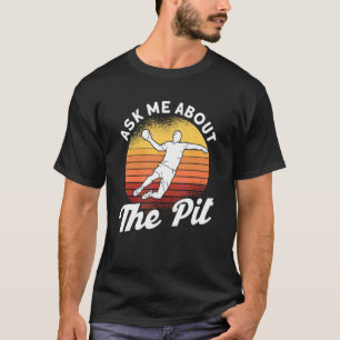 Camiseta Pergunte-Me Sobre O Jogo Do Baile Da Bola De Pit G